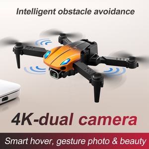 Drone pliable mini <span class=keywords><strong>KY907</strong></span> à trois côtés avec évitement d'obstacles, caméra HD 4K, télécommande, vente chaude - Product Image 2