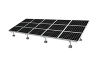 Système agricole solaire CHIKO CK pour ferme photovoltaïque, montage sur toit, modules encadrés/sans cadre, orientation paysage/portrait, charge de vent 60 m/s