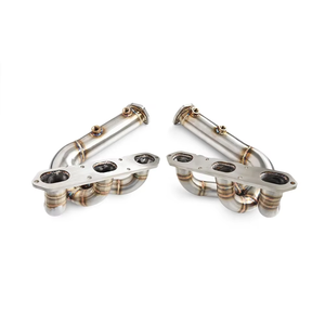 เฮดเดอร์ท่อร่วมไอเสียสำหรับรถปอร์เช่ เคย์แมน <span class=keywords><strong>987</strong></span> <span class=keywords><strong>2.7</strong></span> ลิตร ปี 2005-2013 สแตนเลส ติดตั้งได้โดยตรงจากโรงงาน - Product Image 3