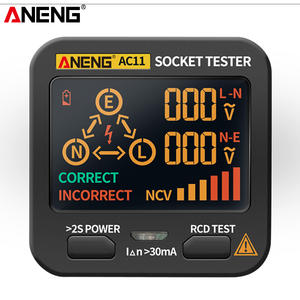ANENG AC11 Intelligenter Digitaler Steckdosentester Pro Spannungsprüfer Steckdosendetektor US/UK/EU/AU Universal Batterietester Prüfgerät - Product Image 1