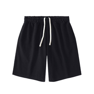 Nuevos shorts Bermuda de verano estilo streetwear, vintage, corte americano, unisex, estampado de leopardo, de algodón tejido, oversize, doble cintura - Product Image 1
