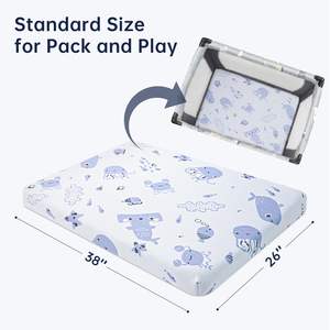 <span class=keywords><strong>ที่นอน</strong></span>เด็กอ่อนแบบเจลสองด้านพรีเมียม  พร้อมแผ่นรองนอนเมมโมรี่โฟม  สำหรับเตียงเด็กเล็ก  แบบพกพาได้ - Product Image 2