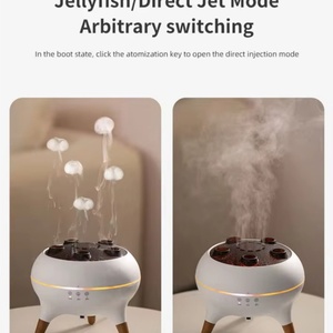 Ultrasonic Jellyfish Aroma Diffuser with <b>Remote</b> <b>Control</b> Dynamic Light Aromatherapy Humidifier for Home Office - Product Image 6