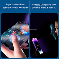 Vente en gros 9H Dureté Anti-peeping Privacy Protecteur d'écran Smart Phone Lunettes pour iphone 15 14 13 Pro Max 17 air