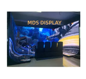 Shenzhen MDS alta definición y brillo 4K VR pantalla LED nuevo producto y nuevo diseño efecto de vista especial