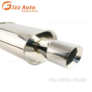 8.<span class=keywords><strong>5</strong></span> di aggiornamento delle prestazioni dei ricambi Auto "* 6" silenziatore in acciaio inossidabile <span class=keywords><strong>2</strong></span>.<span class=keywords><strong>5</strong></span> "a 4" silenziatori ovali di scarico per Auto - Product Image 4