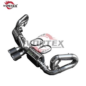 Vortex Stainless Steel Valved Catback Exhaust System for Porsche 911 Carrera 991/991.1/991.2 GT3 4.0L 2015-2018 Easy Install - Product Image 5
