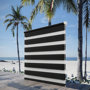 Persianas Enrollables Motorizadas Eléctricas de Diseño Moderno, de Tela de Poliéster <span class=keywords><strong>con</strong></span> Estampado de Cebra, Horizontales, <span class=keywords><strong>con</strong></span> Instalación Integrada para Habitación - Product Image 3