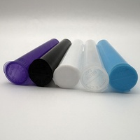 Tube d'emballage transparent pour cartouches d'huile Pop Top de 73 mm