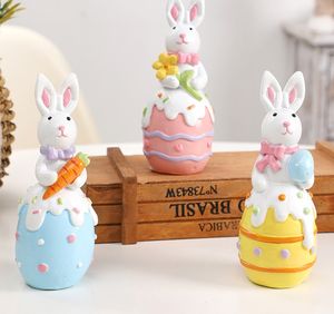 <span class=keywords><strong>D</strong></span>écorations de Pâques, lapin de Pâques mignon européen, <span class=keywords><strong>d</strong></span>écoration en résine <span class=keywords><strong>d</strong></span>'œuf de Pâques - Product Image 3