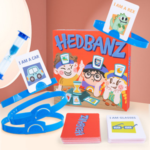 Juego de Mesa Interactivo para Fiestas Familiares - Versión en Inglés para Yo Soy, Juego de Cartas de Papel y Plástico Resistentes para Jugar en Casa, Unisex, Caja de Color - Product Image 1