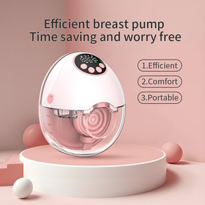 Tiralatte Elettrico Wireless Indossabile Senza BPA, 4 Modalità e 48 Livelli, Silenzioso, Anti-perdita, Adatto ai Neonati, per Mamme Lavoratrici - Product Image 1