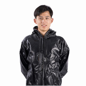 Combinaison <span class=keywords><strong>de</strong></span> <span class=keywords><strong>pluie</strong></span> avec logo personnalisé, résistante à l'usure, imperméable, coupe-vent, en PVC, imperméable <span class=keywords><strong>pour</strong></span> pêcheur, vêtements <span class=keywords><strong>de</strong></span> <span class=keywords><strong>pluie</strong></span> <span class=keywords><strong>pour</strong></span> adultes - Product Image 6