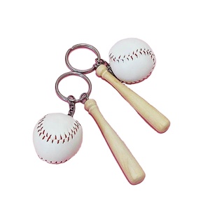Porte-clés de baseball, cadeau, grand breloque de sac fantaisie en forme de balle de baseball et souvenir - Product Image 2