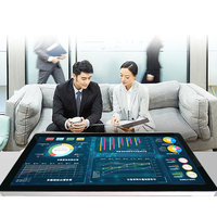 Restaurants intelligent numérique interactif prix multi écran tactile écran tactile éducation café table à manger signalisation numérique