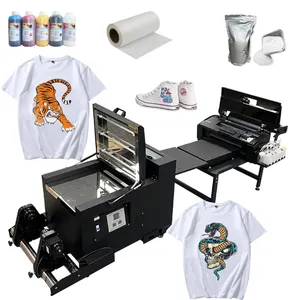 Pano impressão máquina têxtil digital t shirt impressora impressão em t shirt máquina L1800 dtf impressora