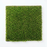 Gazon artificiel en caoutchouc de 10 mm, gazon synthétique écologique, résistant à l'eau, antidérapant, pour l'aménagement paysager intérieur et extérieur