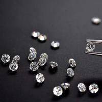Diamants synthétiques Madonna certifiés IGI, cultivés en laboratoire, blancs, 0,8-3,3 mm, VS1, diamants en vrac, taille brillant, remplis de fractures, CVD HPHT, CN HEN