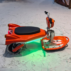 Trineo Eléctrico para Niños, Deportes <span class=keywords><strong>de</strong></span> Invierno 2026, 48V 1500W, con Luces LED <span class=keywords><strong>de</strong></span> Colores, para <span class=keywords><strong>Esquiar</strong></span> en la Nieve - Product Image 2