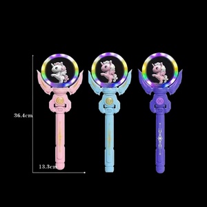 Bâton lumineux magique en plastique pour fête, avec moulin à vent rotatif, idéal pour les événements et les attractions aquatiques - Product Image 2