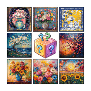 Puzzle Blind Box 220 pièces 8 modèles Qualité supérieure Œuvre d'art relaxante et amusante pour tous les âges Collectez-les tous - Product Image 5