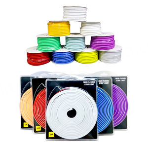 Luces LED de Neón de 12V, 5M, IP67, Impermeables, Tiras de Neón Flexibles 2835, Diseño DIY para Decoración Interior y Exterior - Product Image 1