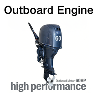 Moteur hors-bord 4 temps 60 CV Easy-Start |   Accélération en douceur pour yachts et bateaux de pêche |   Énergie marine conviviale pour les utilisateurs