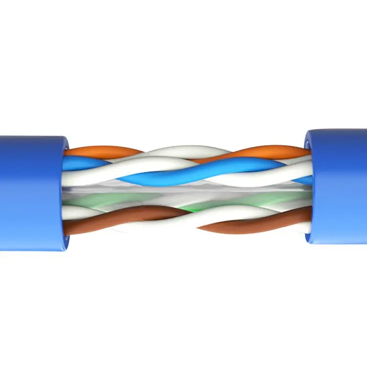 High Quality Cheap Price UTP Cat 6 Cat6e 1000ft Network Cable Twisted Pair Cable Fiber Optic Cable