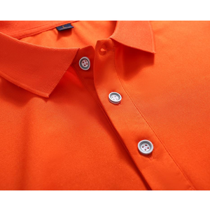 Verano Casual hombres mujeres manga corta Piqué de punto <span class=keywords><strong>para</strong></span> Polo logotipo personalizado bordado impresión patrón sólido camiseta uniformes - Product Image 2