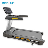 Caminadora Eléctrica Comercial con Pantalla Táctil LCD, Equipo de Gimnasio Motorizado