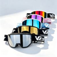 Masque de ski à double couche anti-buée, protection UV400, compatible OTG, compatible casque, masque de snowboard personnalisé OEM