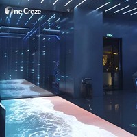 Juegos Interactivos de Proyección en Pared y Piso - Juegos Educativos Portátiles y Ligeros con Movimiento para Niños, Centro de Juegos Interior, App/Control Remoto