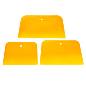 3 pezzi per la pulizia dei vetri per auto in PP raschietto per finitura spargitori di plastica per l'applicazione di stucchi - Product Image 2