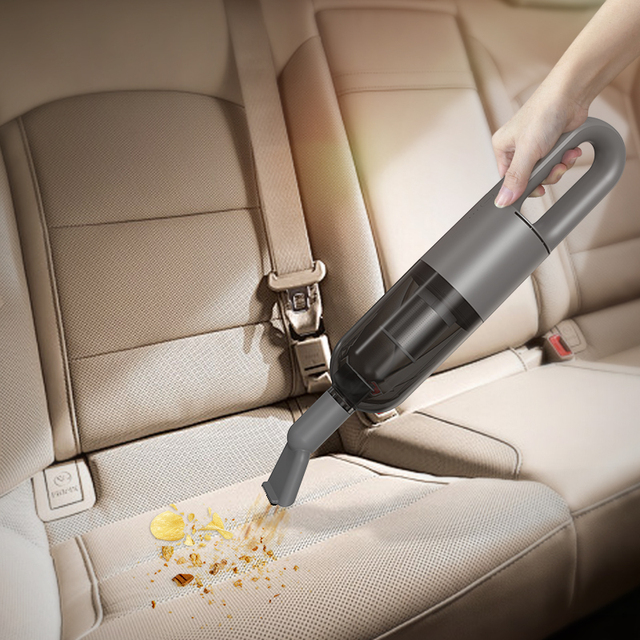 120W Wireless Handheld USB Rechargeable Portable Vacuum Cleaner with HEPA Filter for Dry Home & Car Cleaning