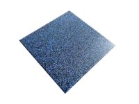 Tapis en caoutchouc PU/EPDM à granulés fins BLD Interlock, durable, antidérapant, absorbant les chocs, épaisseur 30 mm, écologique, pour salle de sport et aire de jeux