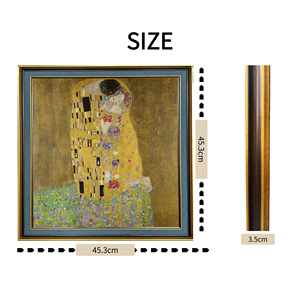 Gustav Klimt collezione museo pittura a olio riproduzione artistica di qualità ecologica inchiostro Micro Spray decorazione per la casa - Product Image 4