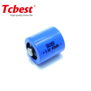 ER13150 ER14250 ER14335 ER14505 ER17505 ER18505 ER26500 ER34615 ER14250M LI-SOCL2电池一次锂电池3.6V 450毫安时 - Product Image 5