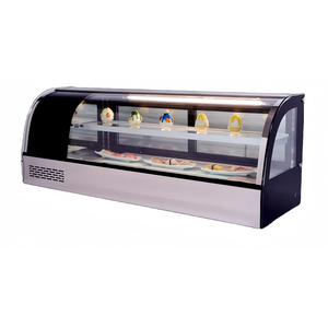 <span class=keywords><strong>Vitrine</strong></span> réfrigérée commerciale pour gâteaux, sushis, pâtisseries avec système anti-buée - Product Image 5