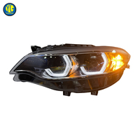 YU GUANG lampu depan LED BMW 2 Series, F22 220i 225i 2014-2021 Upgrade LED siang hari lampu proyektor DRL
