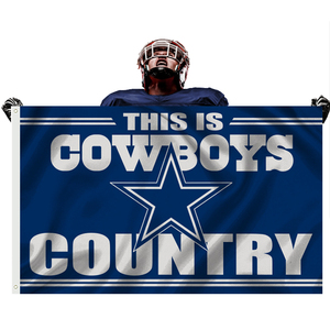 Hai Mặt In Tùy Chỉnh 3X5FT NFL Cờ Đội Cowboys Bóng Đá Cờ Với Nhiều Thiết Kế Dallas Cowboys Cờ - Product Image 6
