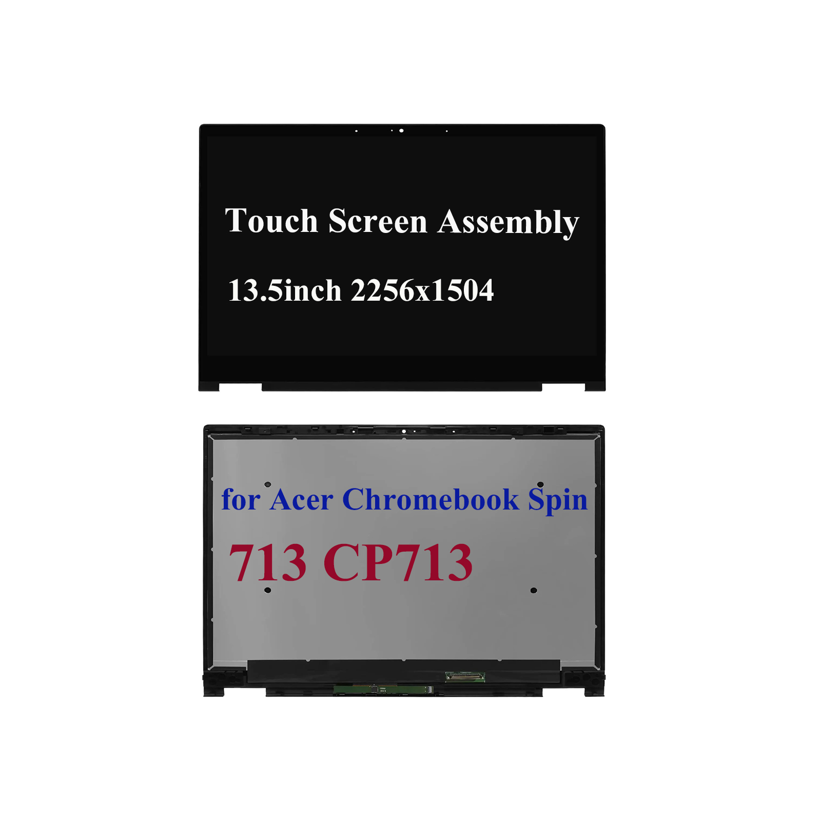 LCD Touch <strong>Screen</strong> Display Assembly <strong>Replacement</strong> for <strong>Acer</strong> Chromebook Spin 713 CP713-2W-38P1 2256x1504