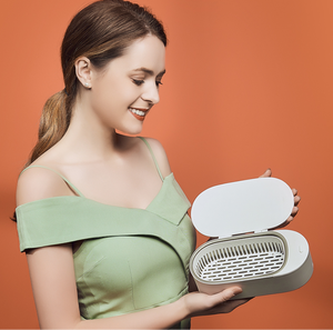 Limpiador Ultrasónico Portátil Mini para el Hogar, Limpiador Ultrasónico Digital para Joyas, Gafas y Artículos Dentales - Product Image 5