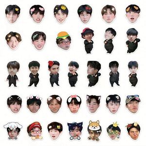 สติกเกอร์ไวนิล PVC กันรังสียูวีสำหรับตกแต่งคอมพิวเตอร์และรถยนต์ ลายเคป๊อปใหม่ สำหรับของขวัญและโปรโมชั่น - Product Image 4