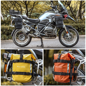 Sac de vélo portable WEST BIKING, capacité 5L, pour moto, en tissu imperméable, réfléchissant, avec bandoulière - Product Image 6