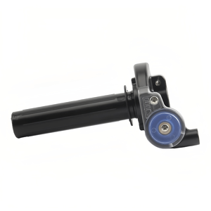 Poignées de moto universelles de 22mm CNC en aluminium pour guidon de moto poignée de torsion d'accélérateur pour Pit Bikes ATV accessoires - Product Image 6