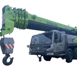 Grúa sobre Camión Zoomlion de 100 Toneladas Usada en Venta, en Buenas Condiciones, Precio de Fábrica, con Componentes Principales: Motor, Bomba, Rodamiento - Product Image 1