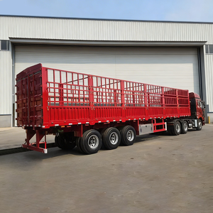 Venta Directa de Fábrica, Semirremolque de Acero de Alta Resistencia de 3 Ejes para Transporte de Ganado con Capacidad de Carga de 60T - Product Image 2