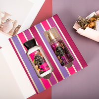 Fleur sent bon prix parfum coffrets cadeaux hydrater la peau crème pour le corps lotion parfum pour femmes parfum brume corps éclaboussures
