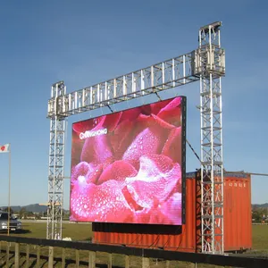 4.81mm 방수 옥외 휴대용 상점가 Led 영상 벽 광고 거는 발광 다이오드 표시 스크린