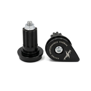 Contrapesos Universales para Manillar de Motocicleta, Antivibración, Deslizadores de Extremo de Manillar, Tapas de Extremo de Manillar de Moto de Aleación de Aluminio CNC, Accesorios - Product Image 1